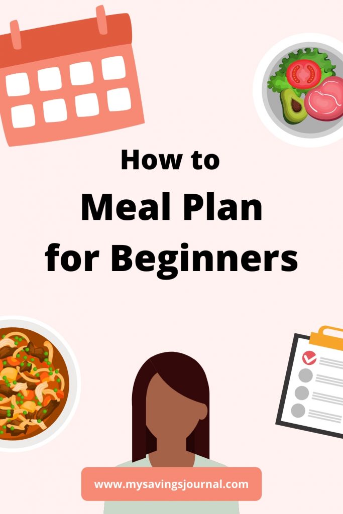 Discover how to start meal planning with this beginners guide from My Savings Journal